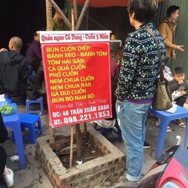 Thực đơn- Quán Ăn Quán Ngon Cô Dung - Đồ Cuốn 3 Miền