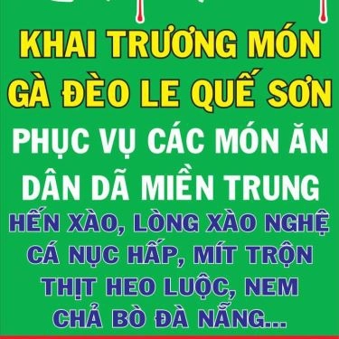 Món ăn- Quán Ăn Quán Ngon Miền Trung