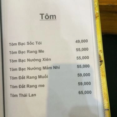 Thực đơn- Quán Ăn Quán Nhậu Carrot - Gà Hấp Hành