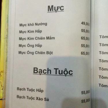 Thực đơn- Quán Ăn Quán Nhậu Carrot - Gà Hấp Hành