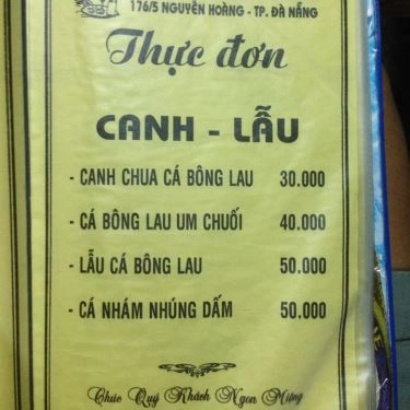 Thực đơn- Quán Ăn Quán Nhậu Tuấn