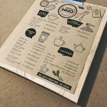 Thực đơn- Quán Ăn Quán Nhỏ - Ẩm Thực Hà Nội