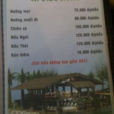 Thực đơn- Quán Ăn Quán Nướng 210