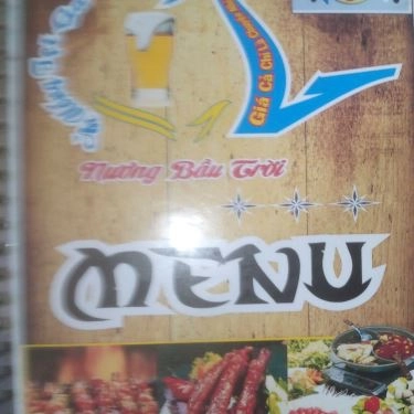 Thực đơn- Quán Ăn Quán Nướng Bầu Trời