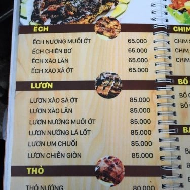 Thực đơn- Quán Ăn Quán Nướng Kim Liên
