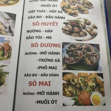 Thực đơn- Quán Ăn Quán Ốc Châu