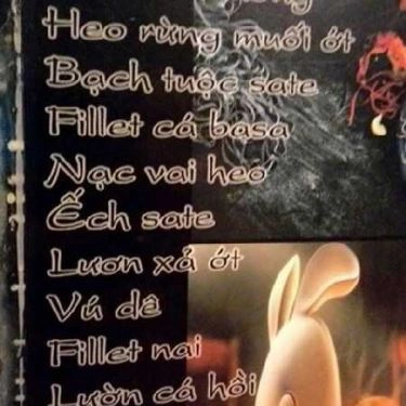 Thực đơn- Quán Ăn Quán Ốc Đẹp