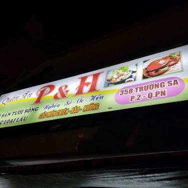 Tổng hợp- Quán Ăn P& H - Ốc & Lẩu