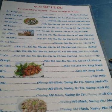 Tổng hợp- Quán Ăn Quán Ốc Luộc - Huỳnh Văn Bánh