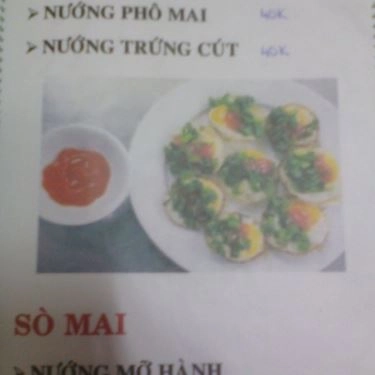 Thực đơn- Quán Ăn Quán Ốc Ngon - Đất Thánh