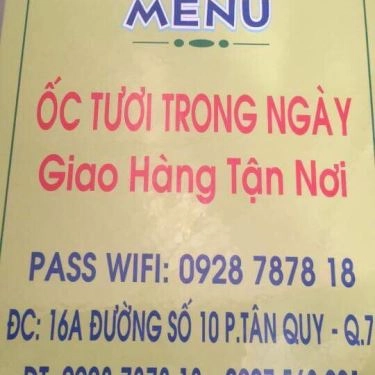 Tổng hợp- Quán Ăn Quán Ốc Tí Đô