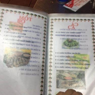 Thực đơn- Quán Ăn Quán Ốc Xuân Thảo - Ngô Thị Thu Minh