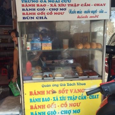 Thực đơn- Quán Ăn Ông Già Bách Khoa - Bánh Mì & Bánh Bao