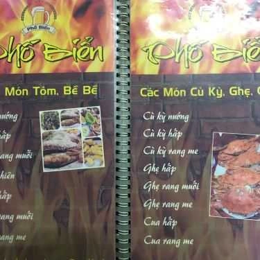 Thực đơn- Quán Ăn Phố Biển - Hải Sản Tươi Sống