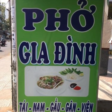 Thực đơn- Quán Ăn Quán Phở Gia Đình