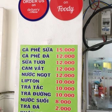 Thực đơn- Quán Ăn Quán Phở Gia Đình