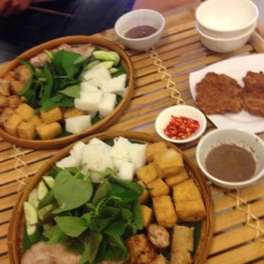Món ăn- Quán Ăn Quán Phố Nhỏ - Bún Đậu Mắm Tôm