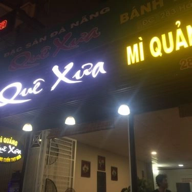Tổng hợp- Quán Ăn Quê Xưa - Mì Quảng & Bánh Tráng Thịt Heo - Núi Thành