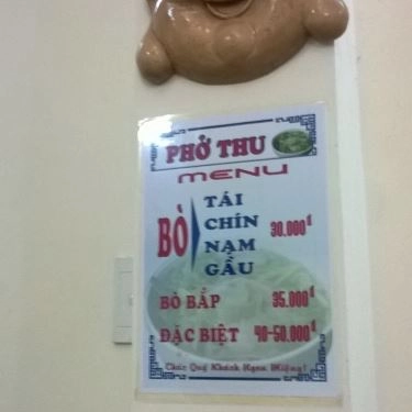 Thực đơn- Quán Ăn Quán Quen - Lẩu Riêu Bò & Lẩu Riêu Gà