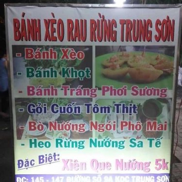 Tổng hợp- Quán Ăn Quán Rau Rừng Trung Sơn - Bánh Xèo