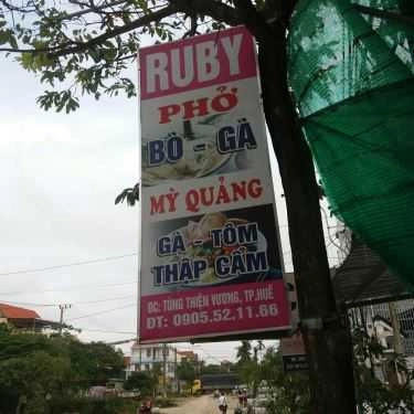 Tổng hợp- Quán Ăn Ruby - Phở & Mì Quảng