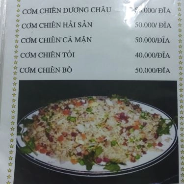 Thực đơn- Sô Chu - Quán Ăn Gia Đình