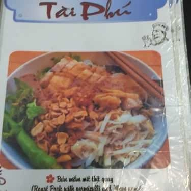 Thực đơn- Quán Ăn Tài Phú - Đặc Sản Huế