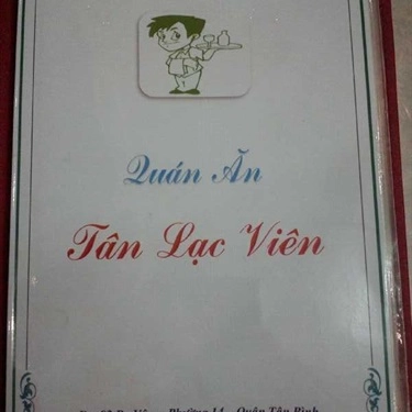 Thực đơn- Quán Ăn Quán Tân Lạc Viên