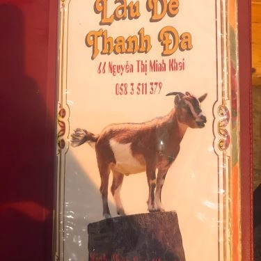 Thực đơn- Quán Ăn Quán Thanh Đa - Lẩu Dê