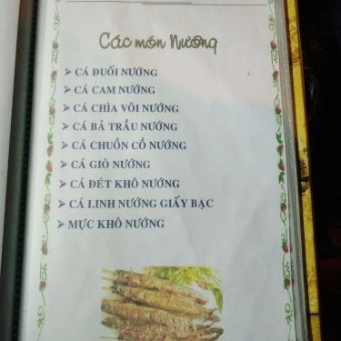Thực đơn- Quán Ăn Thanh Vân - Gà Tự Chọn & Cá Nục Hấp