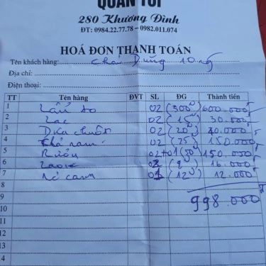 Tổng hợp- Quán Ăn Quán Tôi 280 - Lẩu & Cơm Văn Phòng