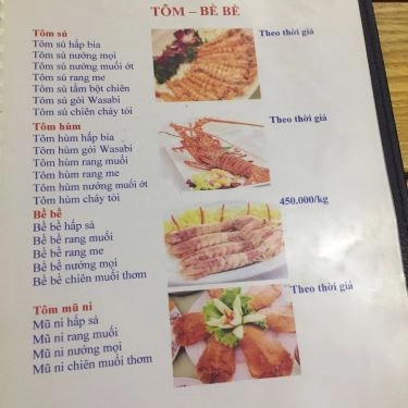 Tổng hợp- Quán Ăn Quán Tôm - Hải Sản Gia Đình