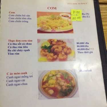 Tổng hợp- Quán Ăn Quán Tôm - Hải Sản Gia Đình