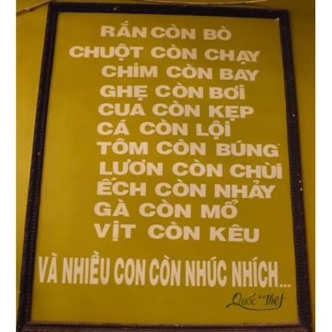 Món ăn- Quán Ăn Trường Sa - Dương Quảng Hàm