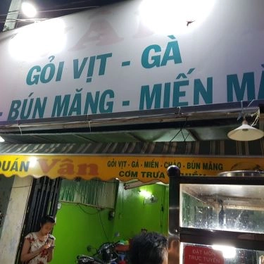 Thực đơn- Quán Ăn Quán Vân - Cháo, Bún, Miến & Gỏi Gà Vịt