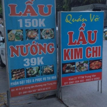 Tổng hợp- Quán Ăn Quán Vỡ - Lẩu & Nướng