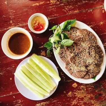 Món ăn- Quán Vườn Quang Nhân - Thịt Trâu Rừng Tiên Yên