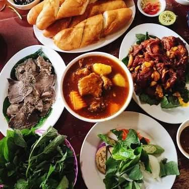 Món ăn- Quán Vườn Quang Nhân - Thịt Trâu Rừng Tiên Yên
