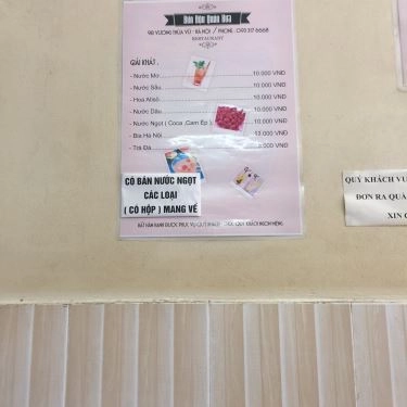 Thực đơn- Quán Ăn Quán Xưa - Bún Đậu