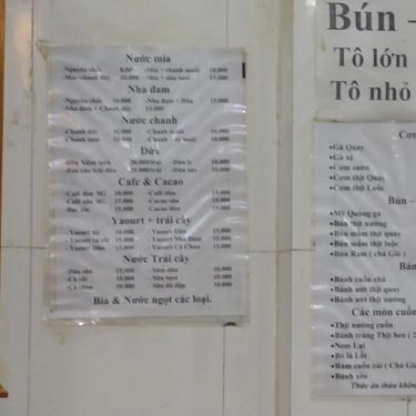 Tổng hợp- Quán Ăn Quán Xuân - Bún Thịt Nướng