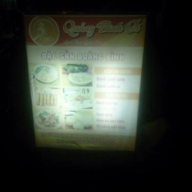 Thực đơn- Quán Ăn Quảng Bình Ơi - Bánh Canh & Bánh Bột Lọc