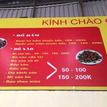 Thực đơn- Quang Dũng - Bánh Mì Bò Sốt Vang