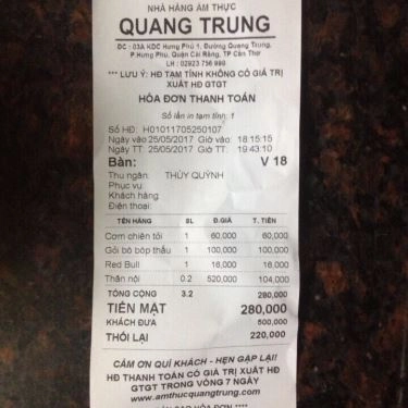 Tổng hợp- Quang Trung - Nhà Hàng Ẩm Thực