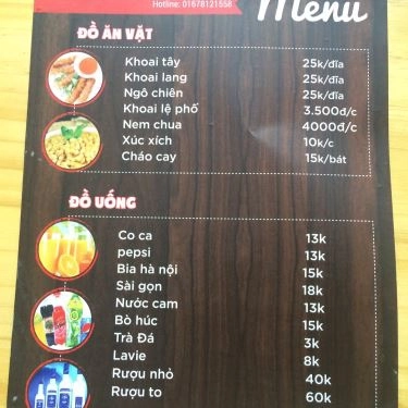 Thực đơn- Quán Ăn Quata - Lẩu Một Người