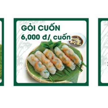 Thực đơn- Nhà Hàng Quê's - Ẩm Thực Việt