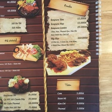 Thực đơn- Quán Ăn Quick - Fast Food