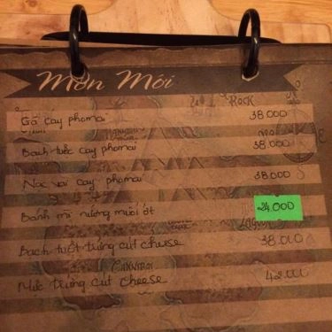 Thực đơn- Quán Ăn Quick - Fast Food