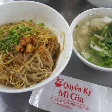 Món ăn- Quán Ăn Quyền Ký Mì Gia - Chung Cư Nguyễn Thiện Thuật