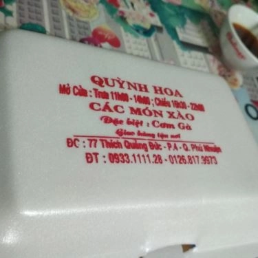 Món ăn- Quỳnh Hoa - Quán Ăn Gia Đình