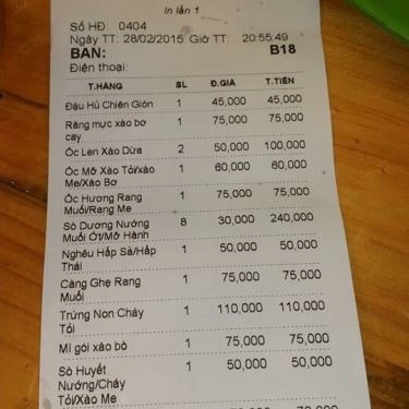 Tổng hợp- Quán Ăn Rạch Hào Quán